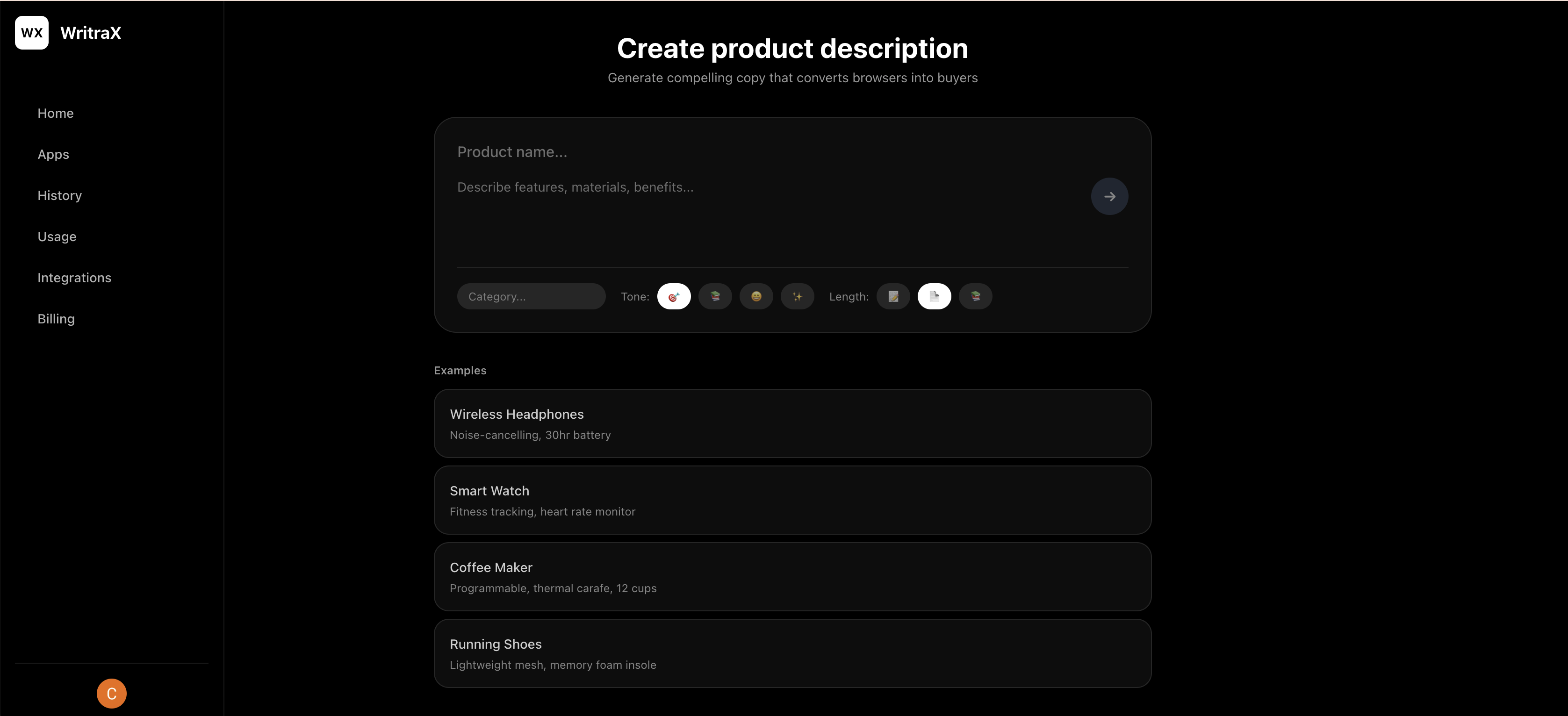 WritraX screenshot 3