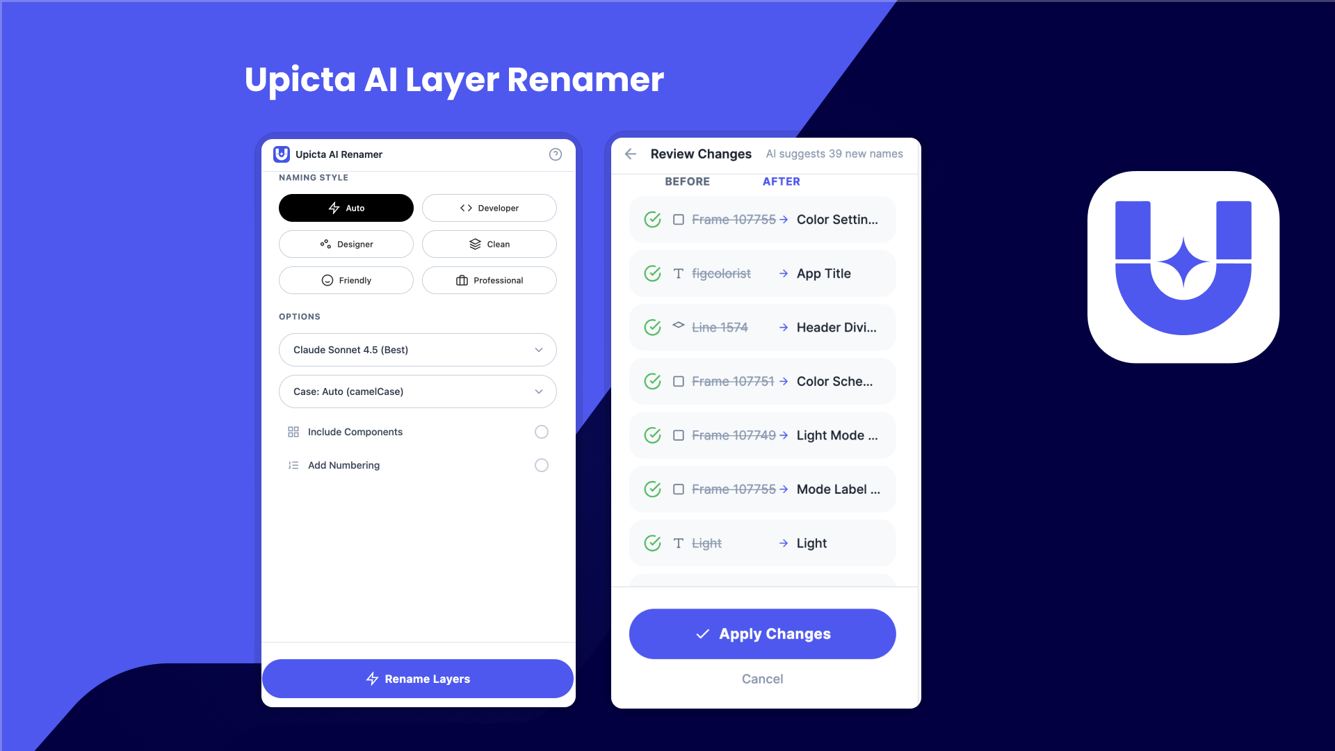 Upicta AI Renamer screenshot 2