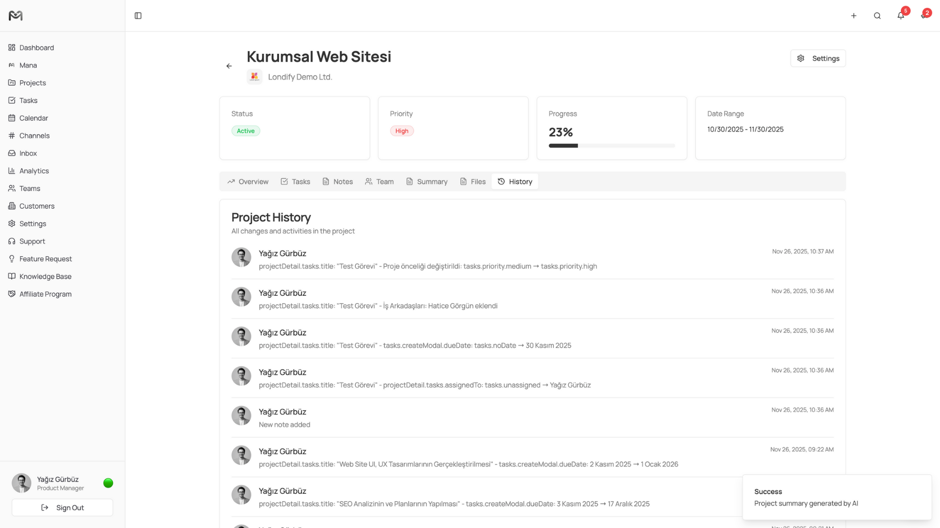 Managelify screenshot 9