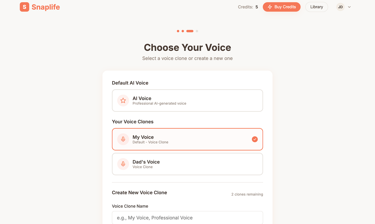 Snaplife AI screenshot 4