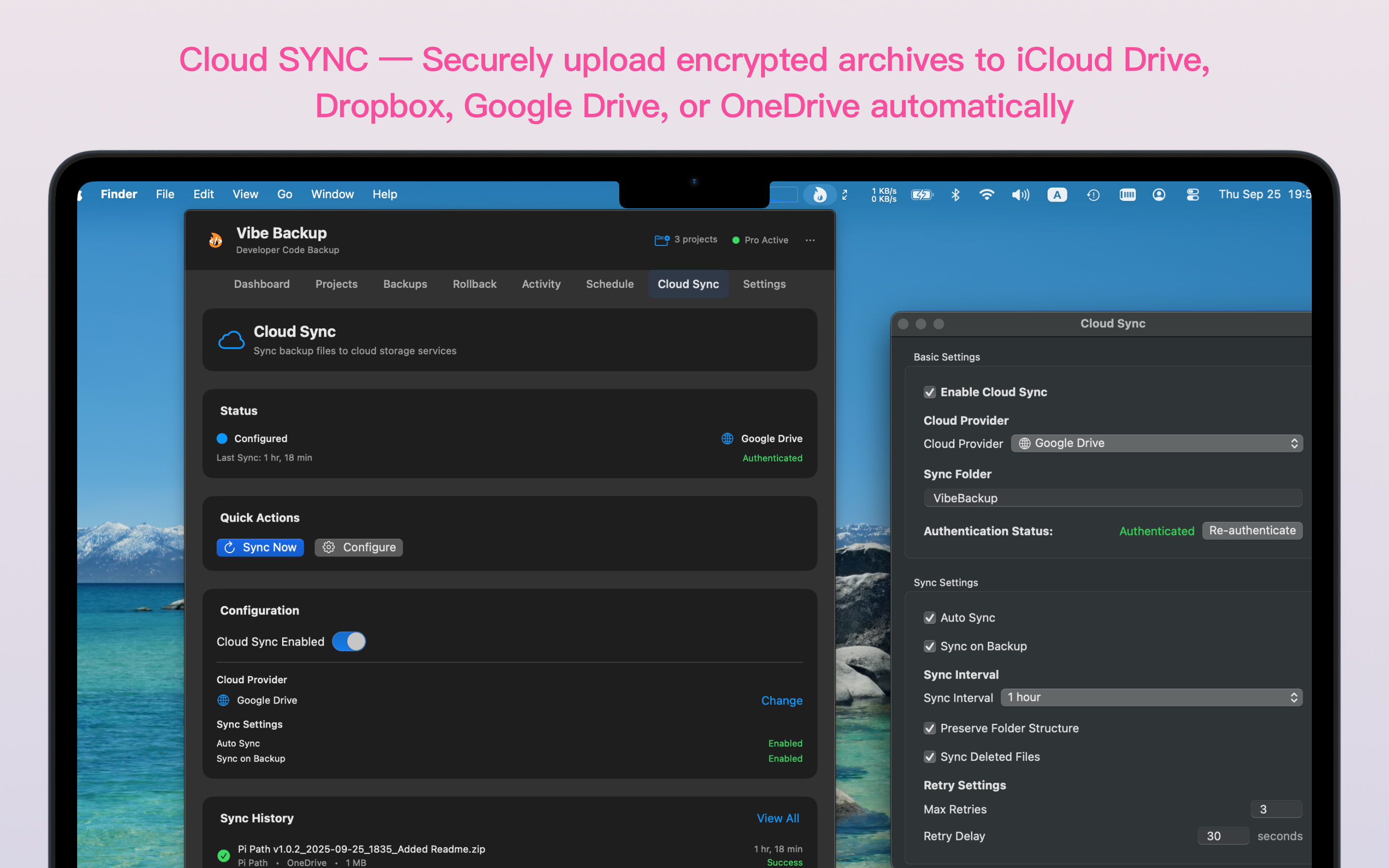 Vibe Backup screenshot 6