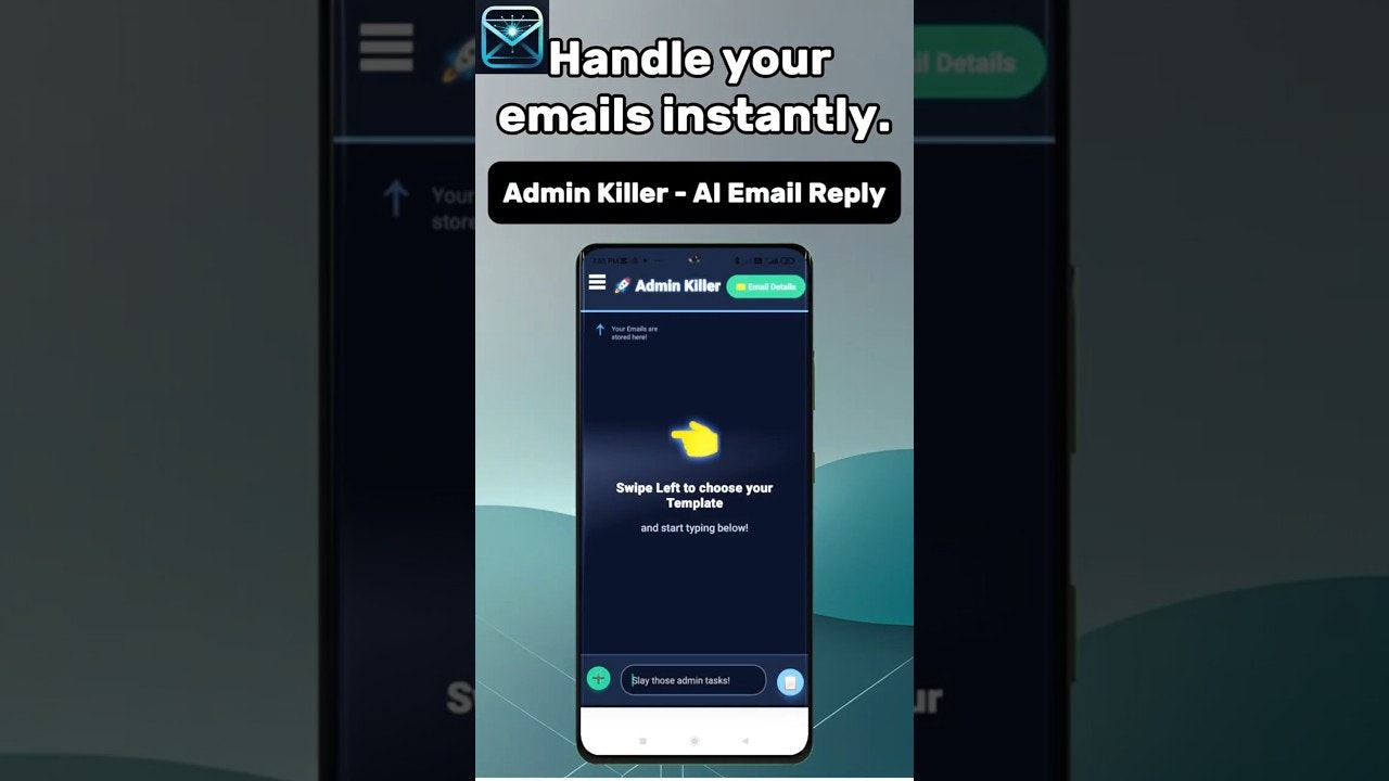 AI Email Reply - Admin Killer screenshot 1