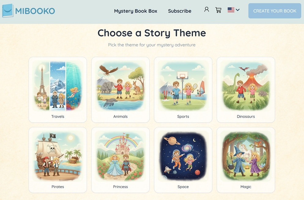 MIBOOKO Mystery Book Box screenshot 2