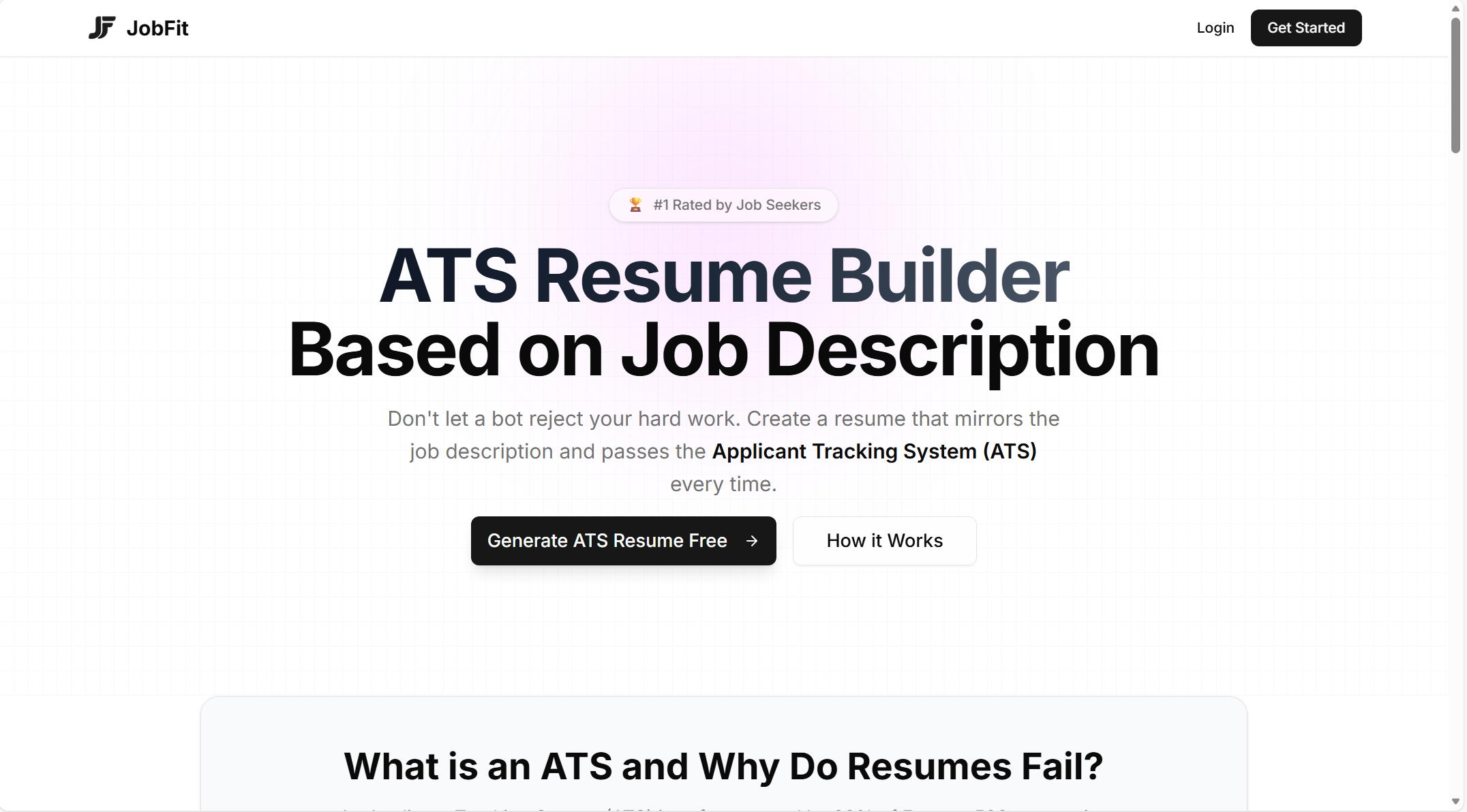 ATS Resume Builder screenshot 1