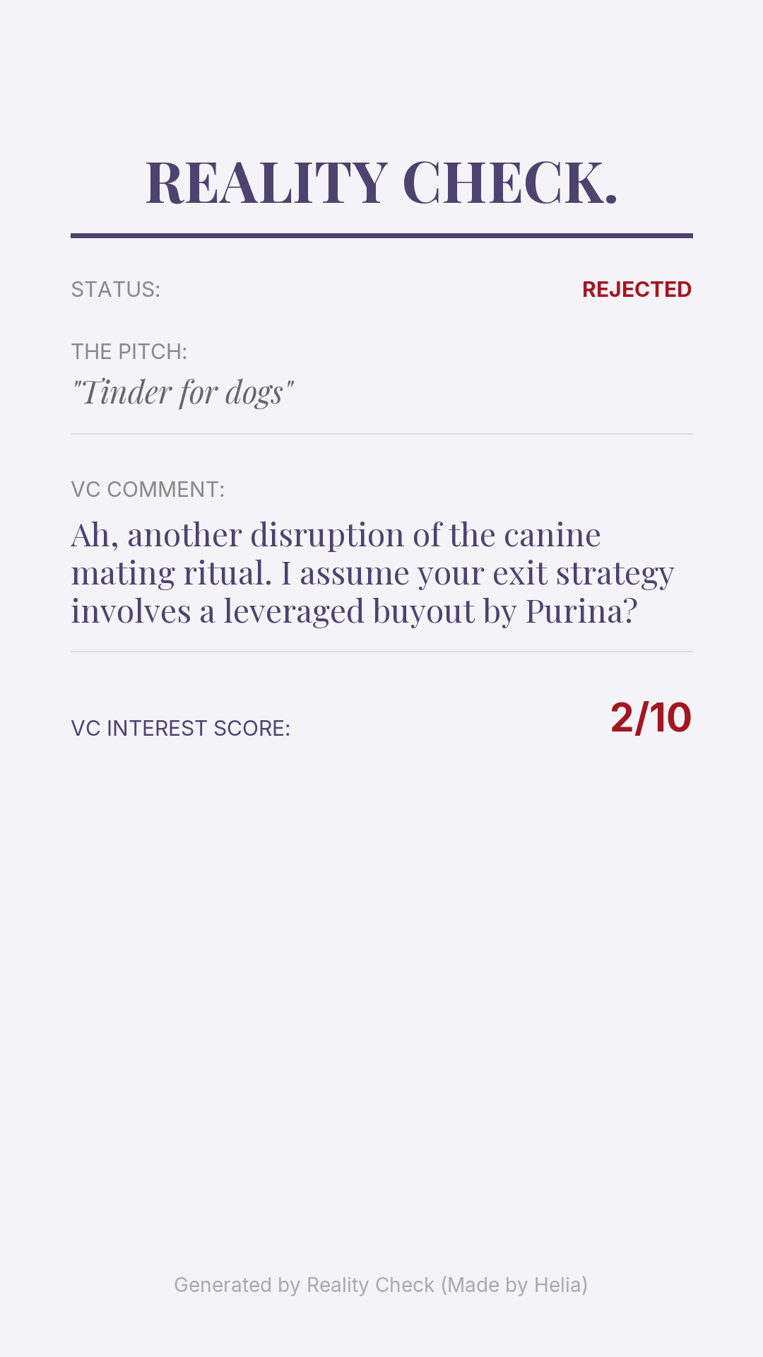 Reality Check. screenshot 7