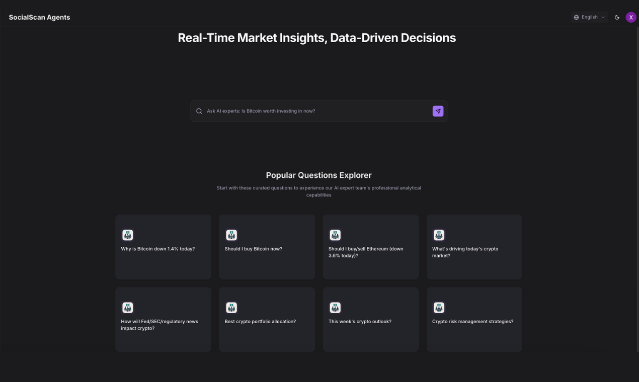 SocialScan AI screenshot 2