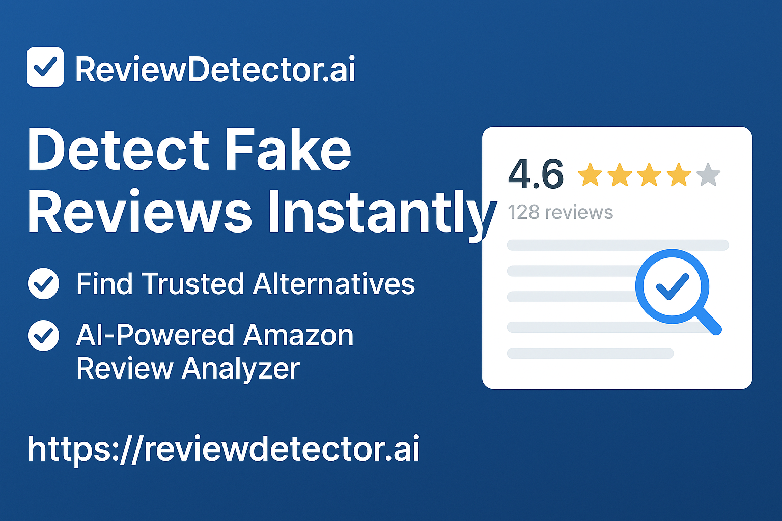 ReviewDetector screenshot 1