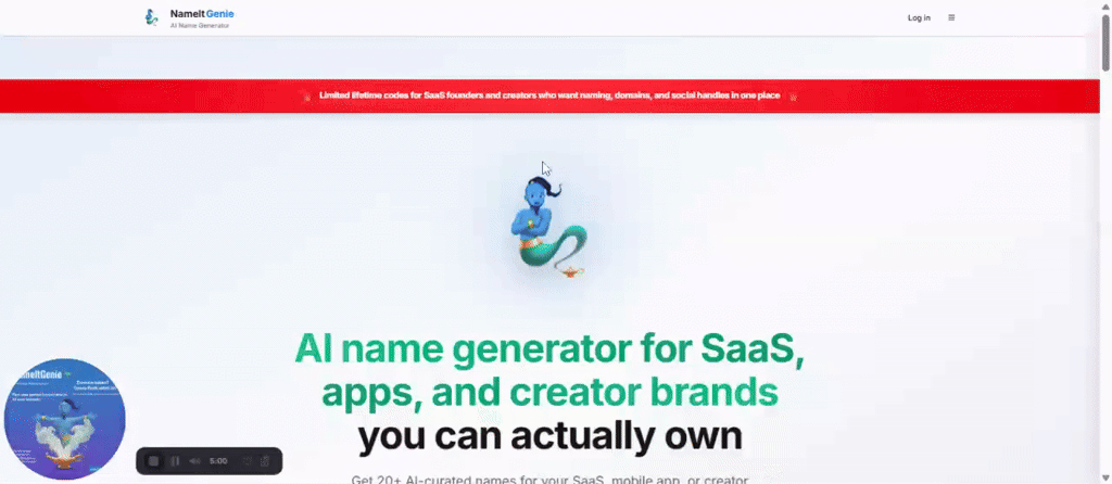 NameItGenie.ai screenshot 2