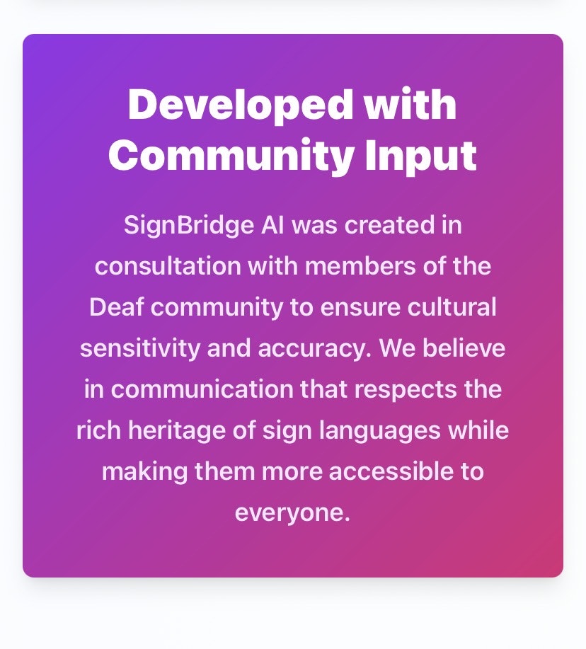 Signbridge ai screenshot 4