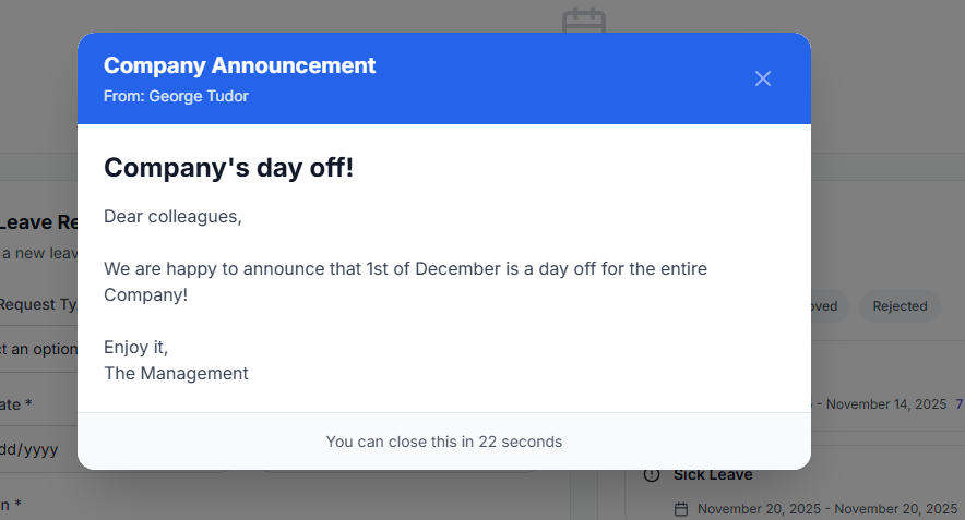 dayoffdesk screenshot 5