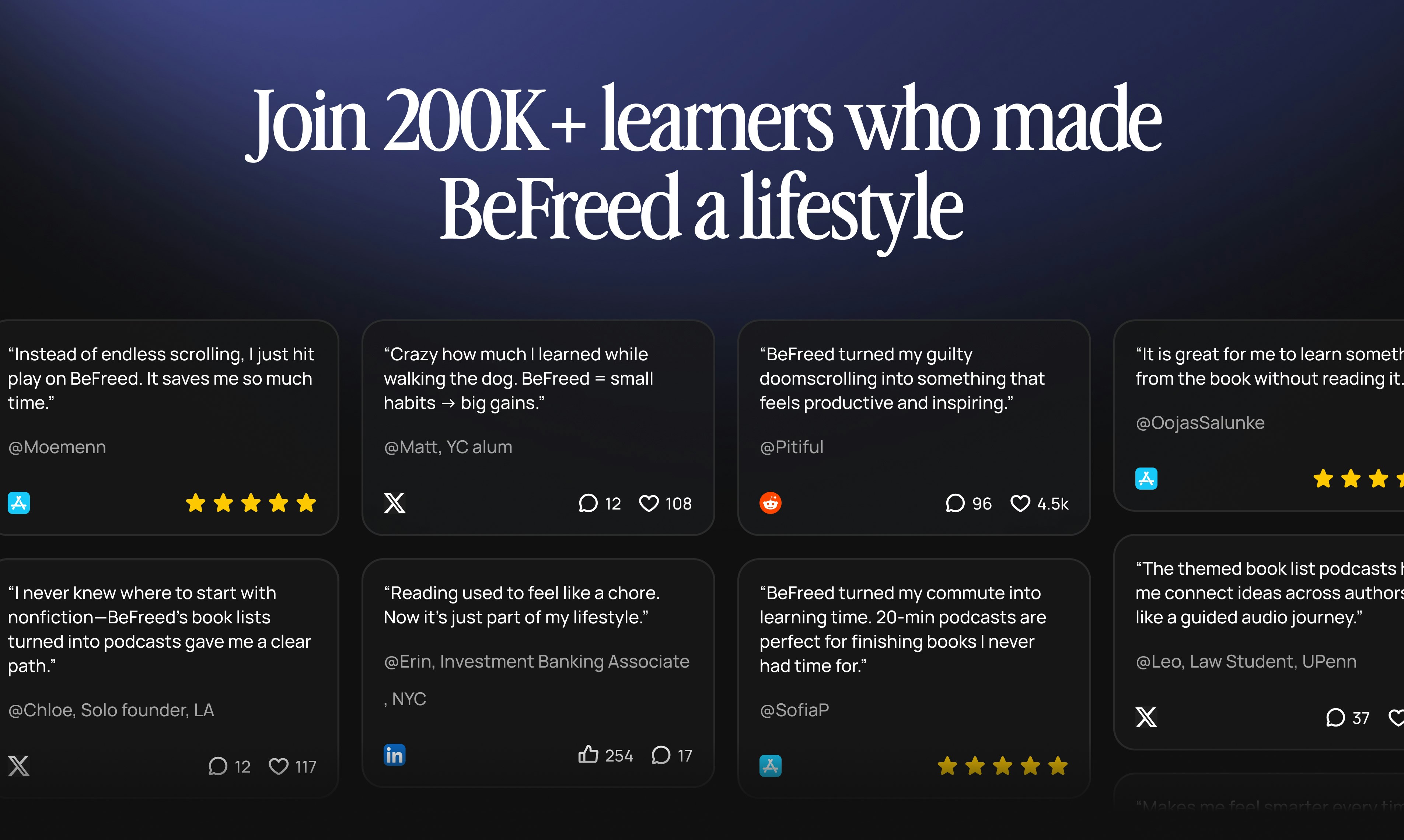 BeFreed screenshot 7