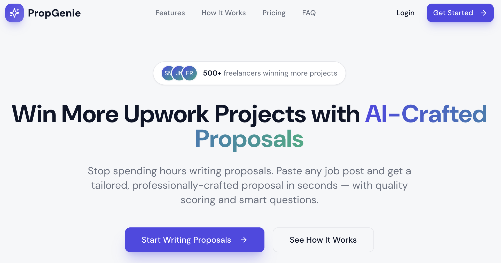 Proposal Copilot screenshot 1