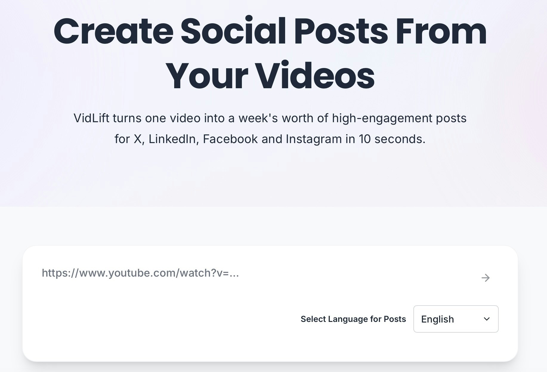 VidLift screenshot 1