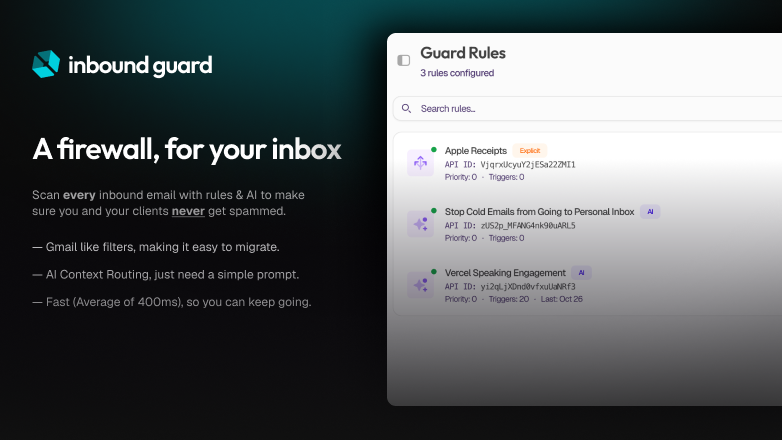 inbound guard - firewall for email screenshot 2