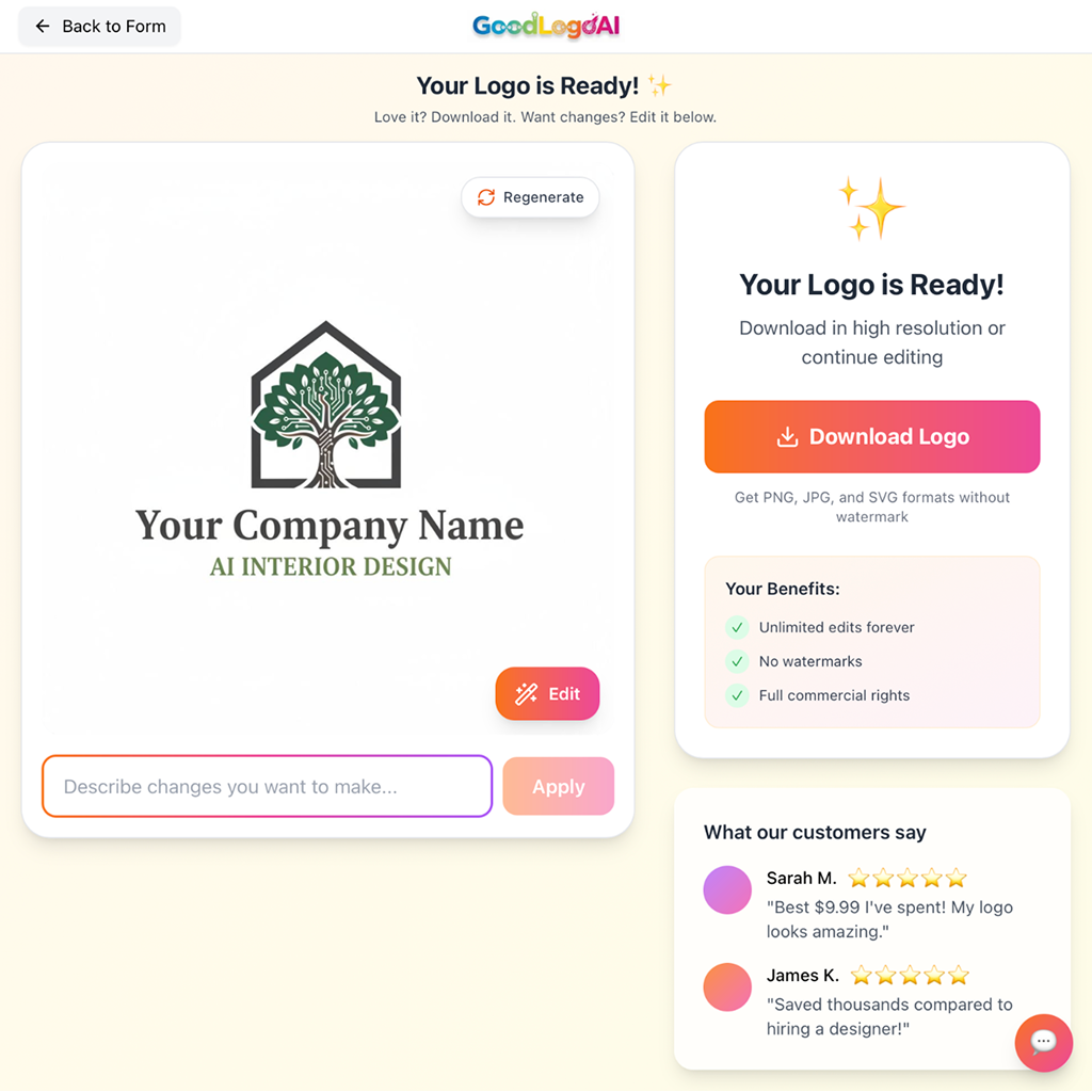GoodLogoAI screenshot 3