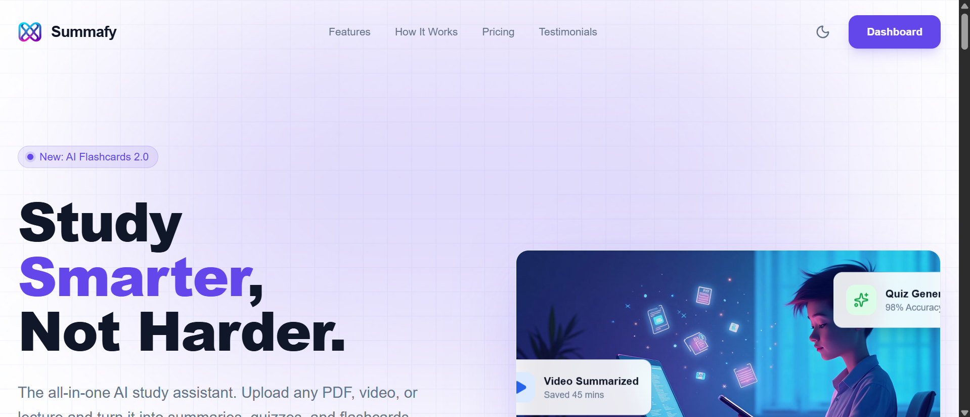 Summafy.io screenshot 2