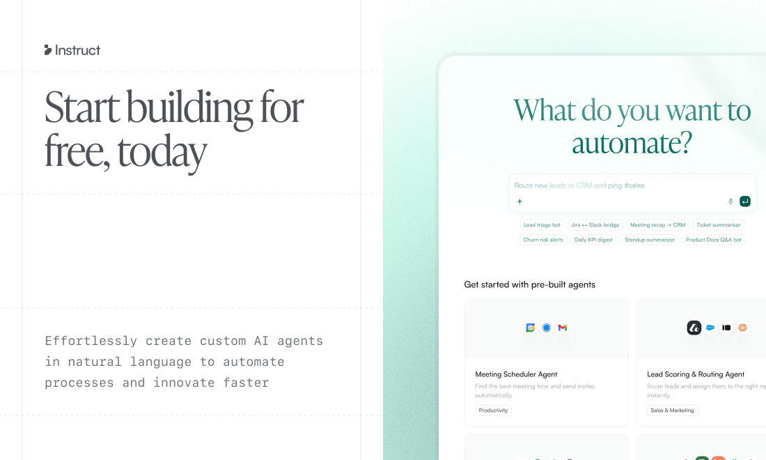 Instruct screenshot 4