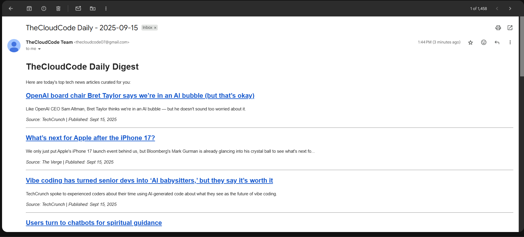 TheCloudCode screenshot 3