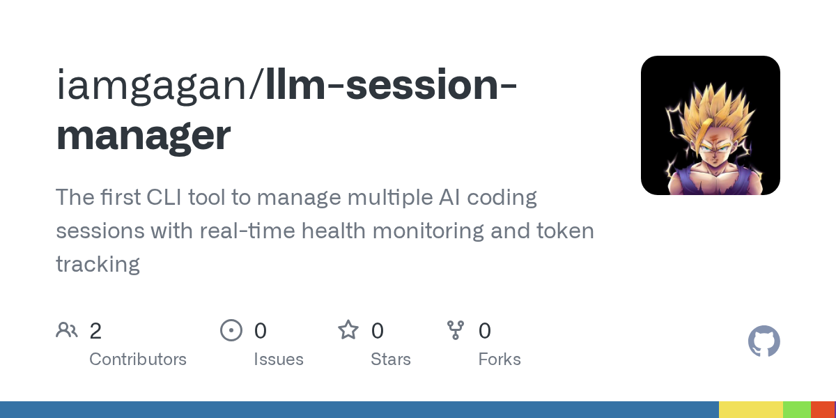 LLM Session Manager screenshot 1