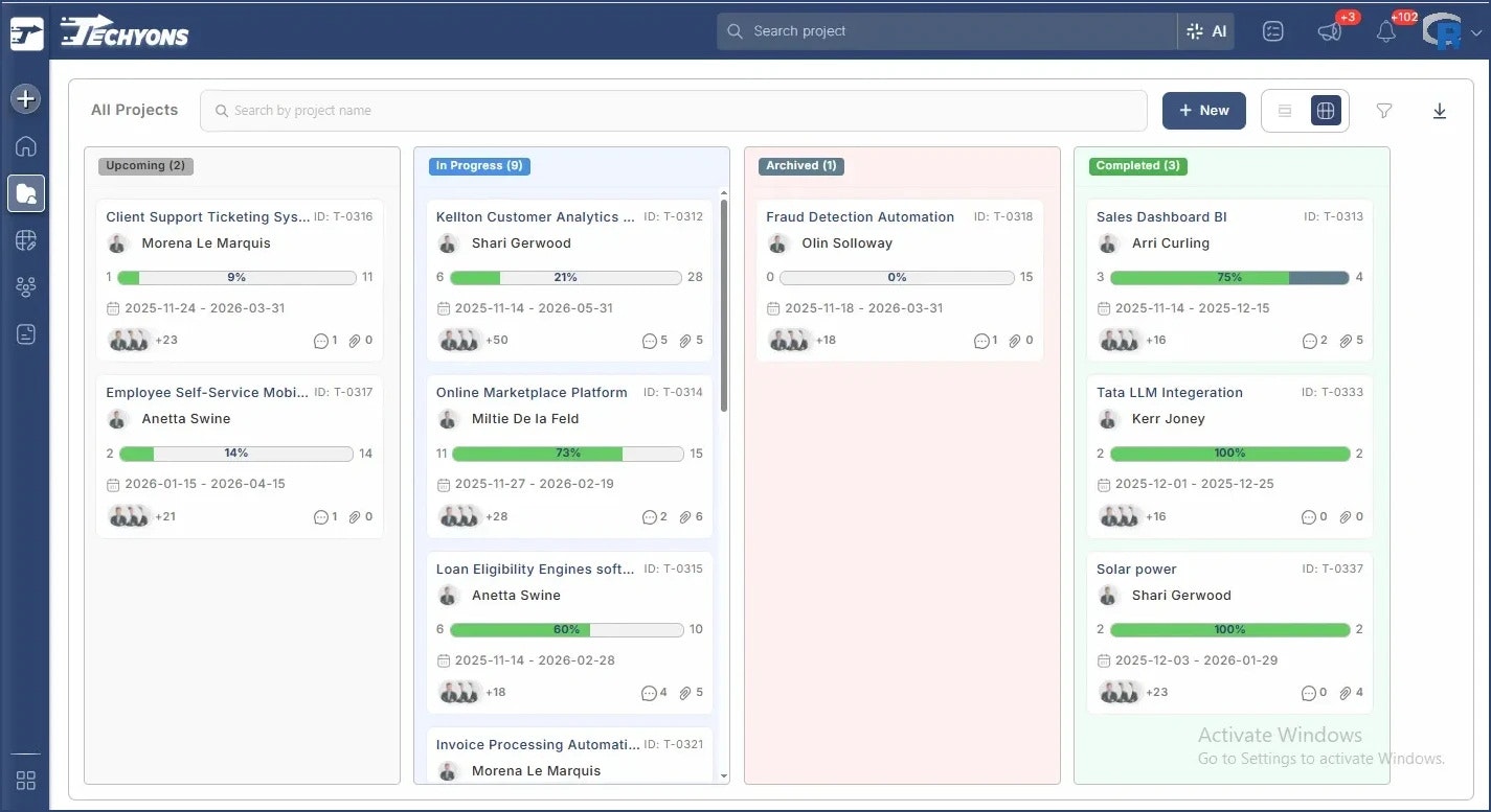 Techyons Projects screenshot 3