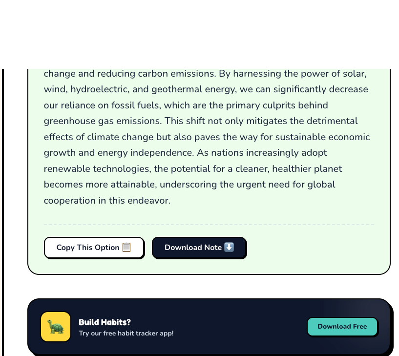 Ai paragraph generator screenshot 2