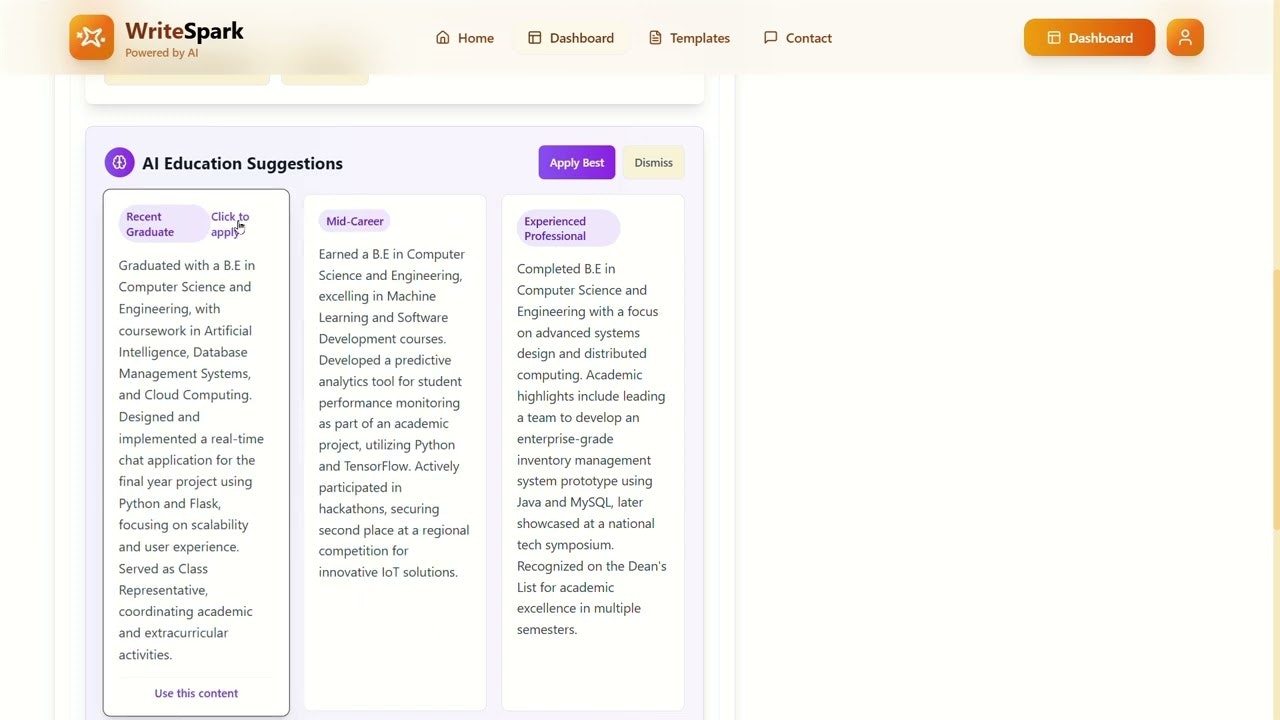 WriteSpark Ai screenshot 1