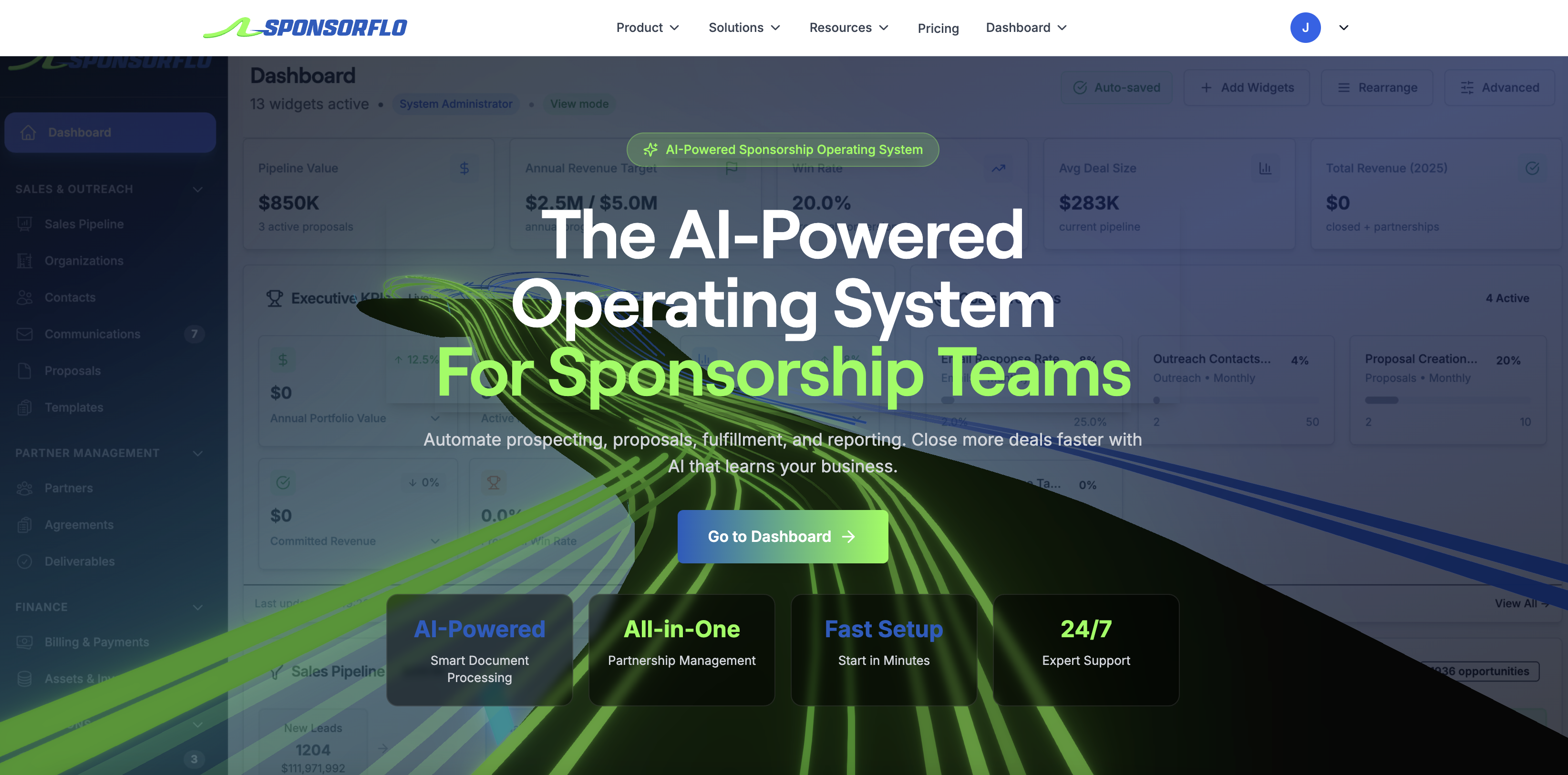 SponsorFlo AI screenshot 1