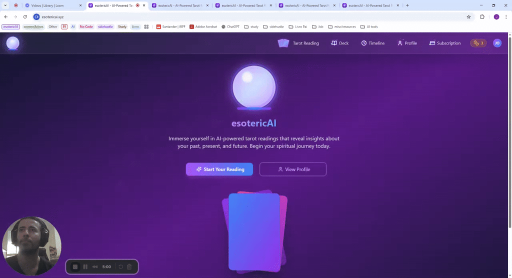 esotericAI screenshot 1