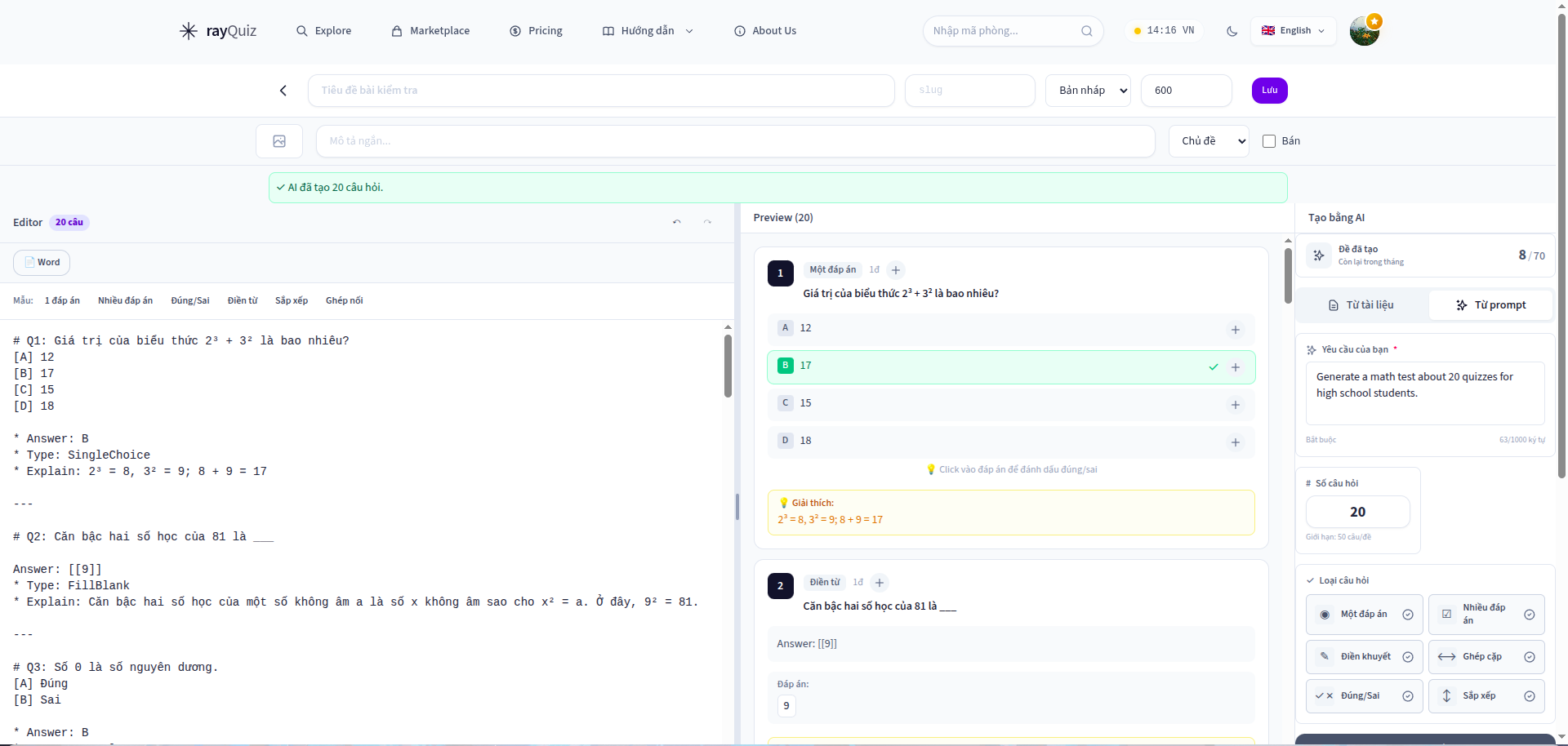 rayQuiz screenshot 6