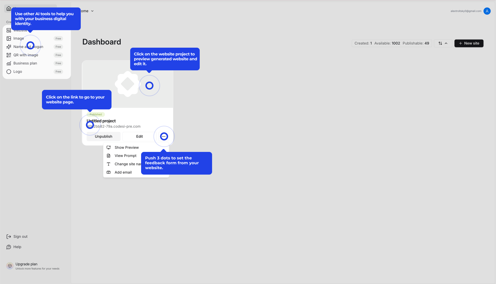 Codesi screenshot 1