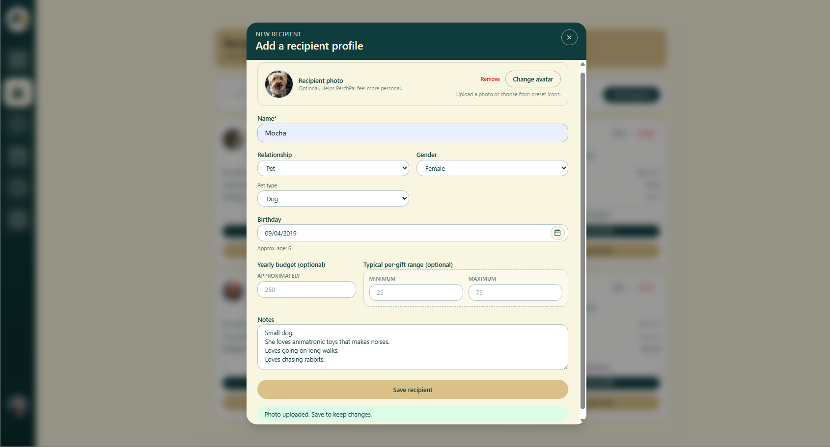 GiftPerch screenshot 3