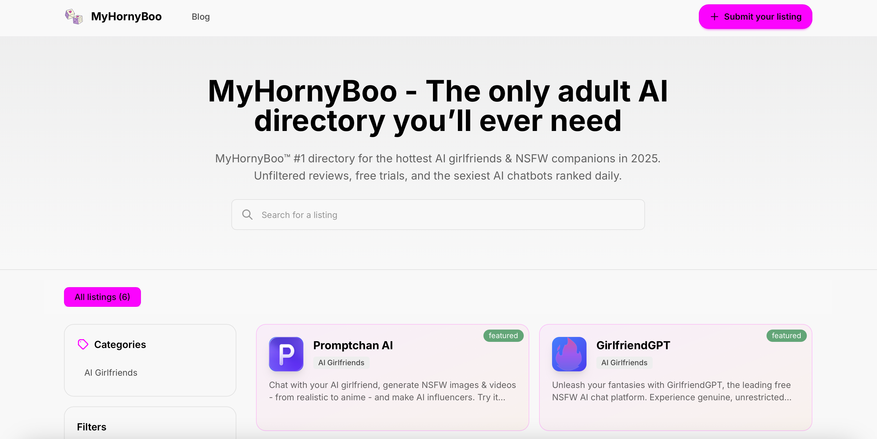 MyHornyBoo screenshot 1