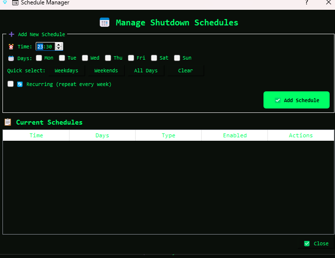 Auto Shutdown for Windows 10/11 screenshot 3