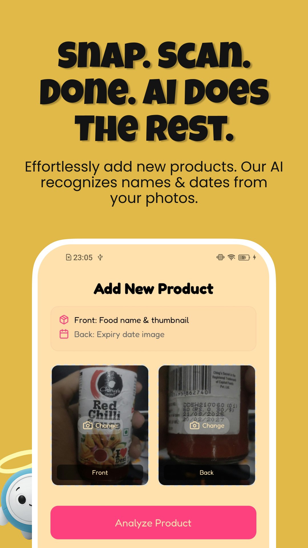 AI Expiry Track & Food scanner screenshot 2