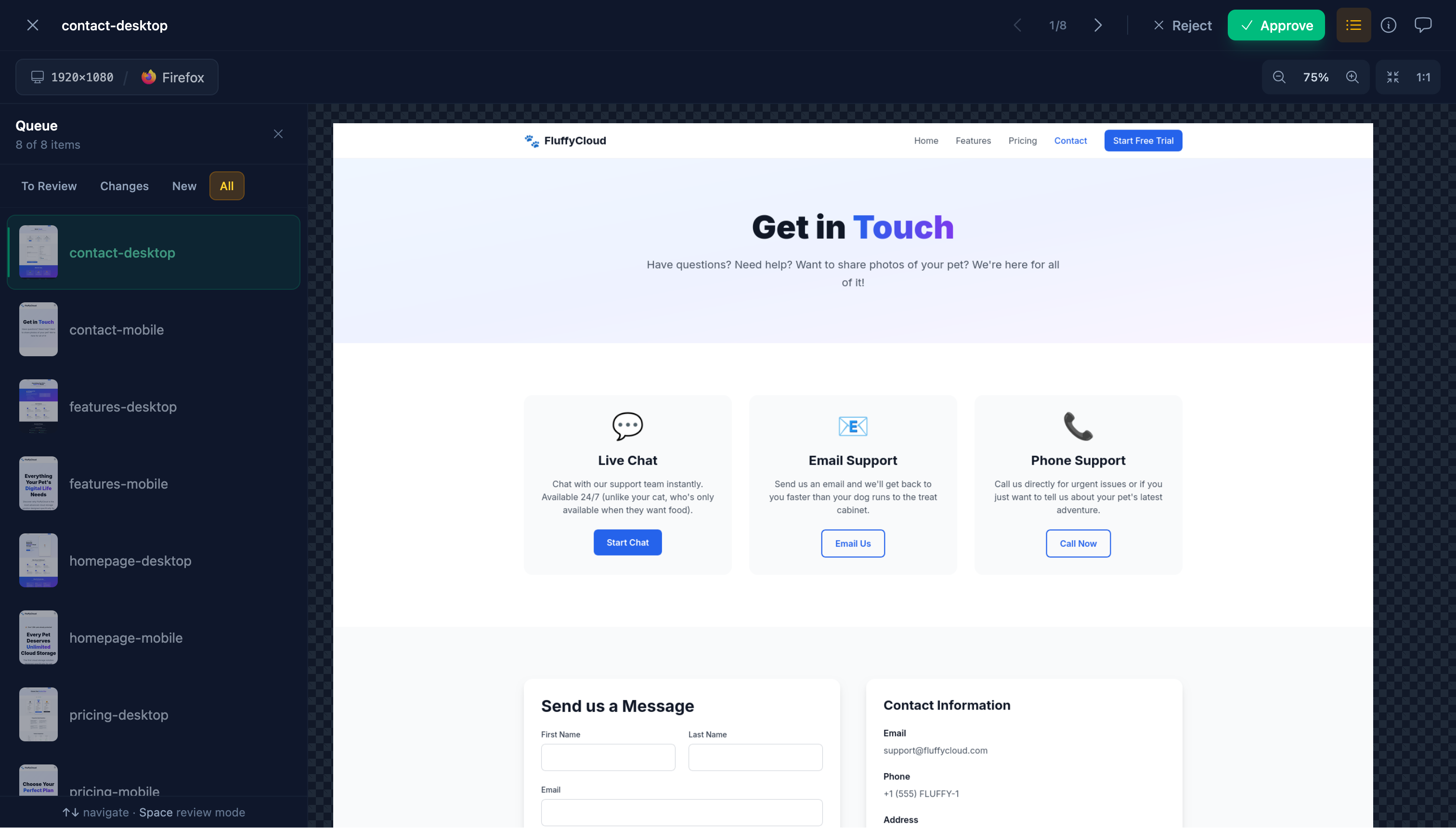 Vizzly Visual Testing screenshot 1