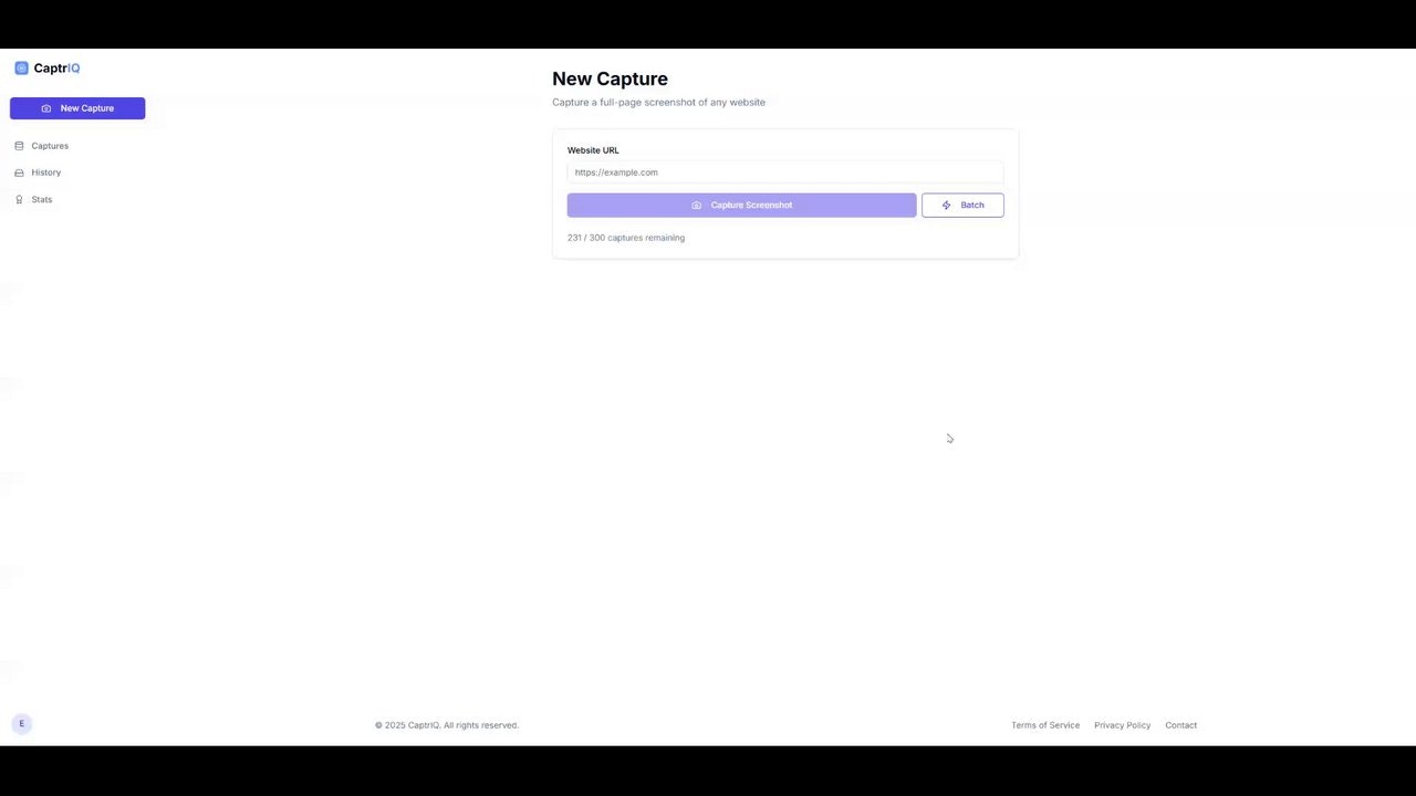 CaptrIQ screenshot 1
