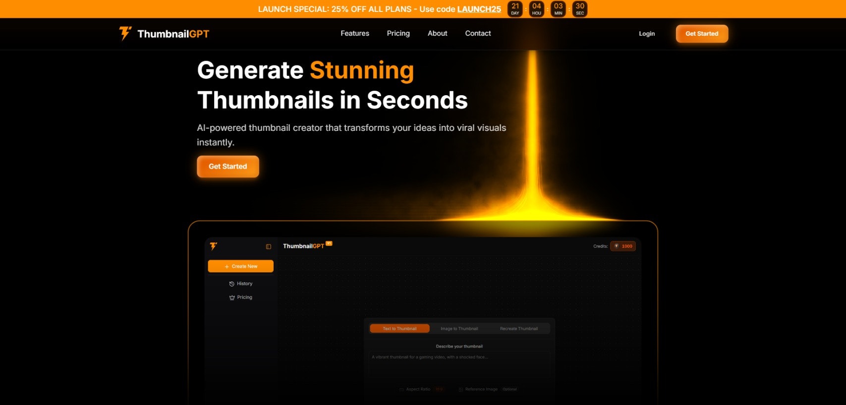 ThumbnailGPT screenshot 1