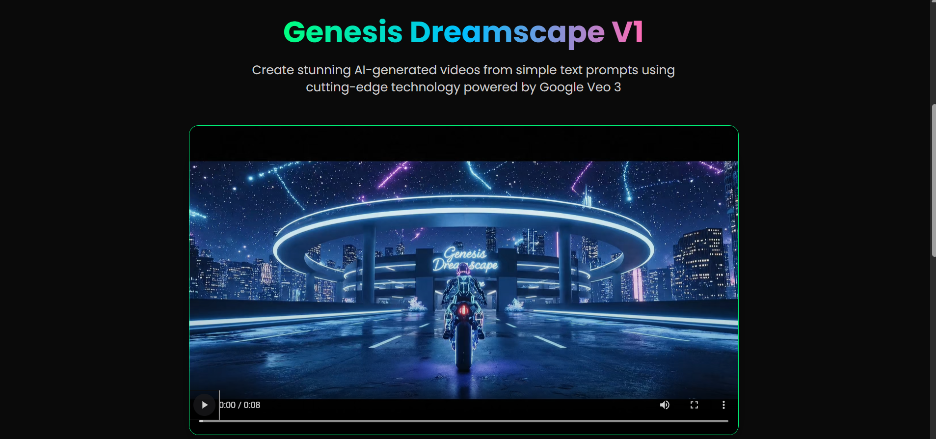 Genesis Dreamscapes AI screenshot 2