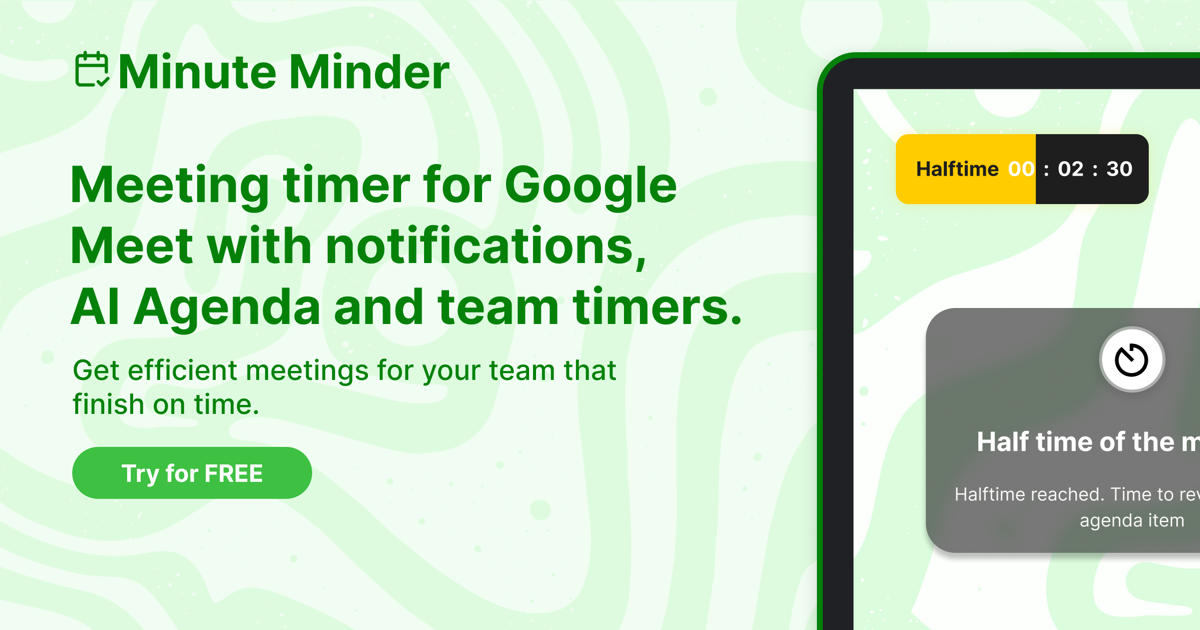 Minute Minder screenshot 1
