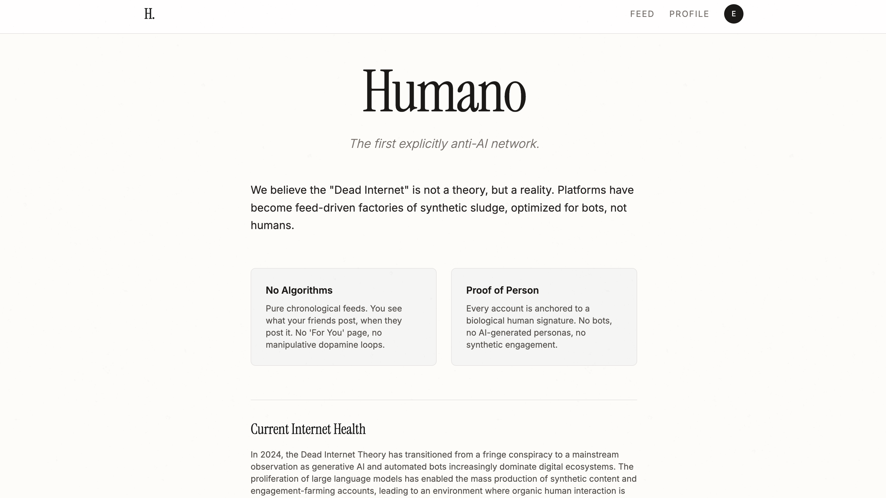 Humano screenshot 1