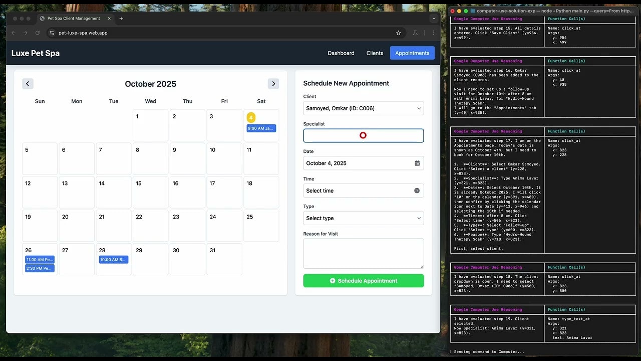 Gemini 2.5 Computer Use screenshot 1