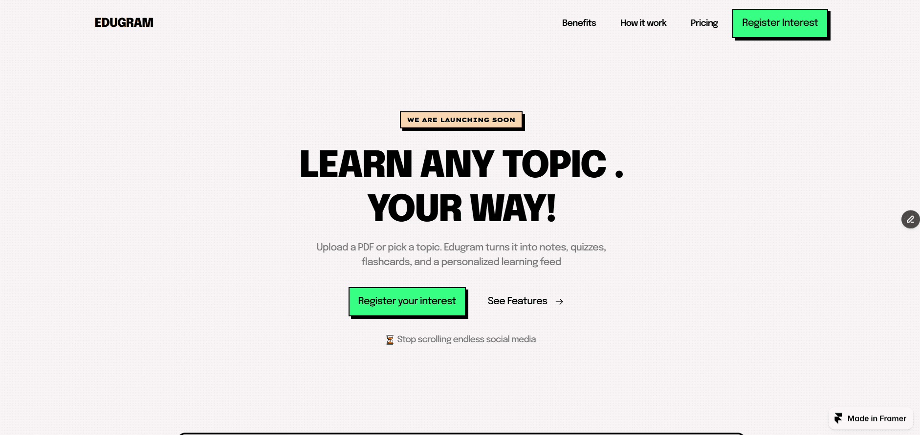 Edugram screenshot 1