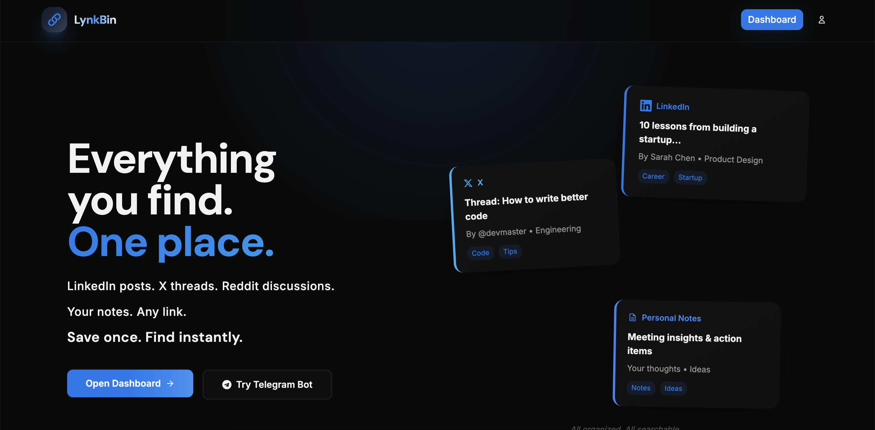 LynkBin screenshot 2