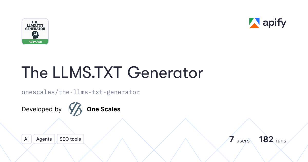 The LLMS.TXT Generator screenshot 2