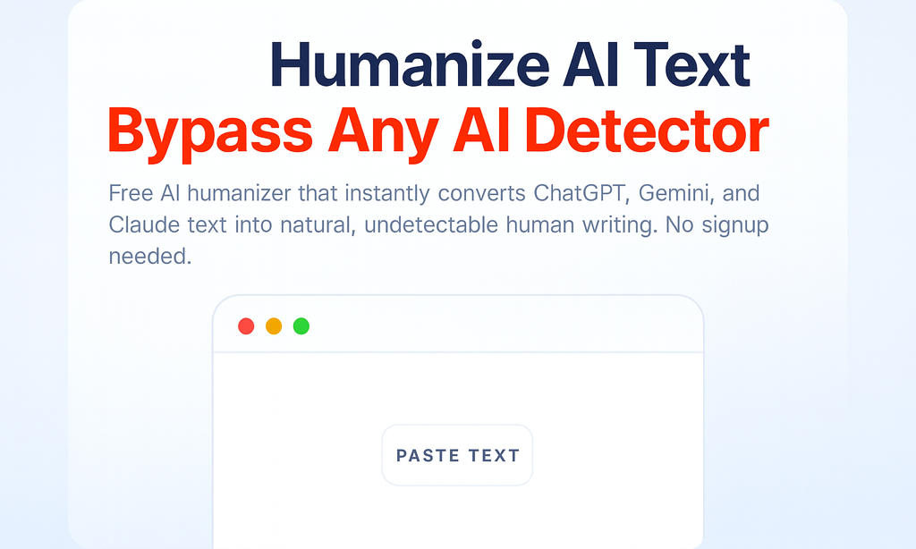Humaniser.com screenshot 1