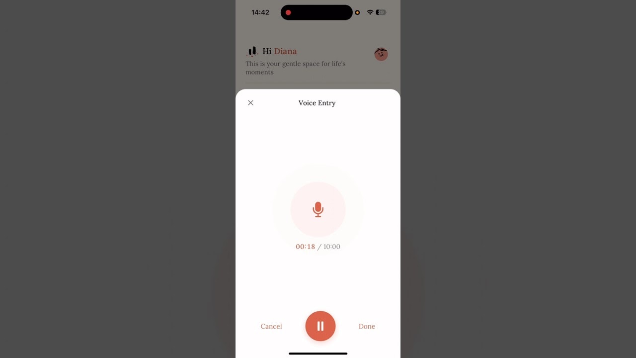 thankly: Voice Journal screenshot 9