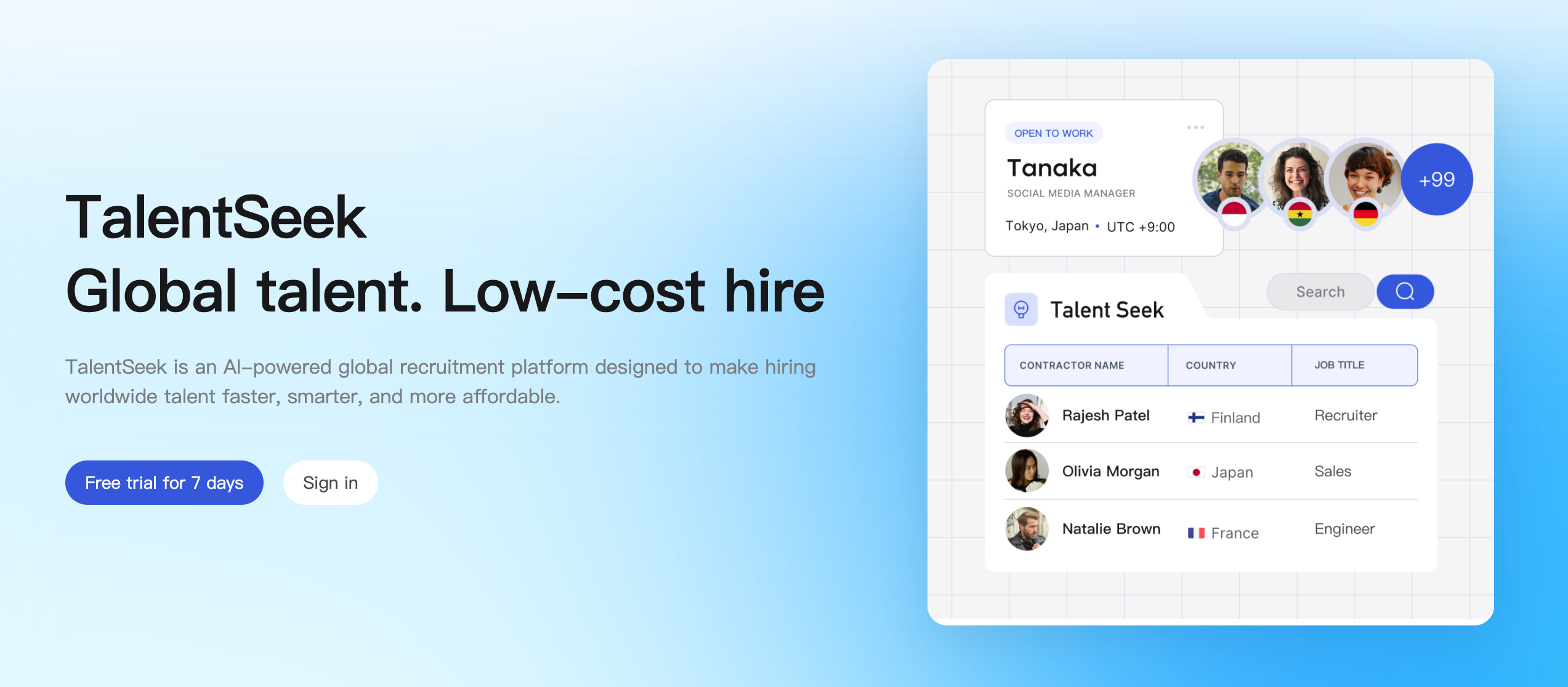 TalentSeek screenshot 2