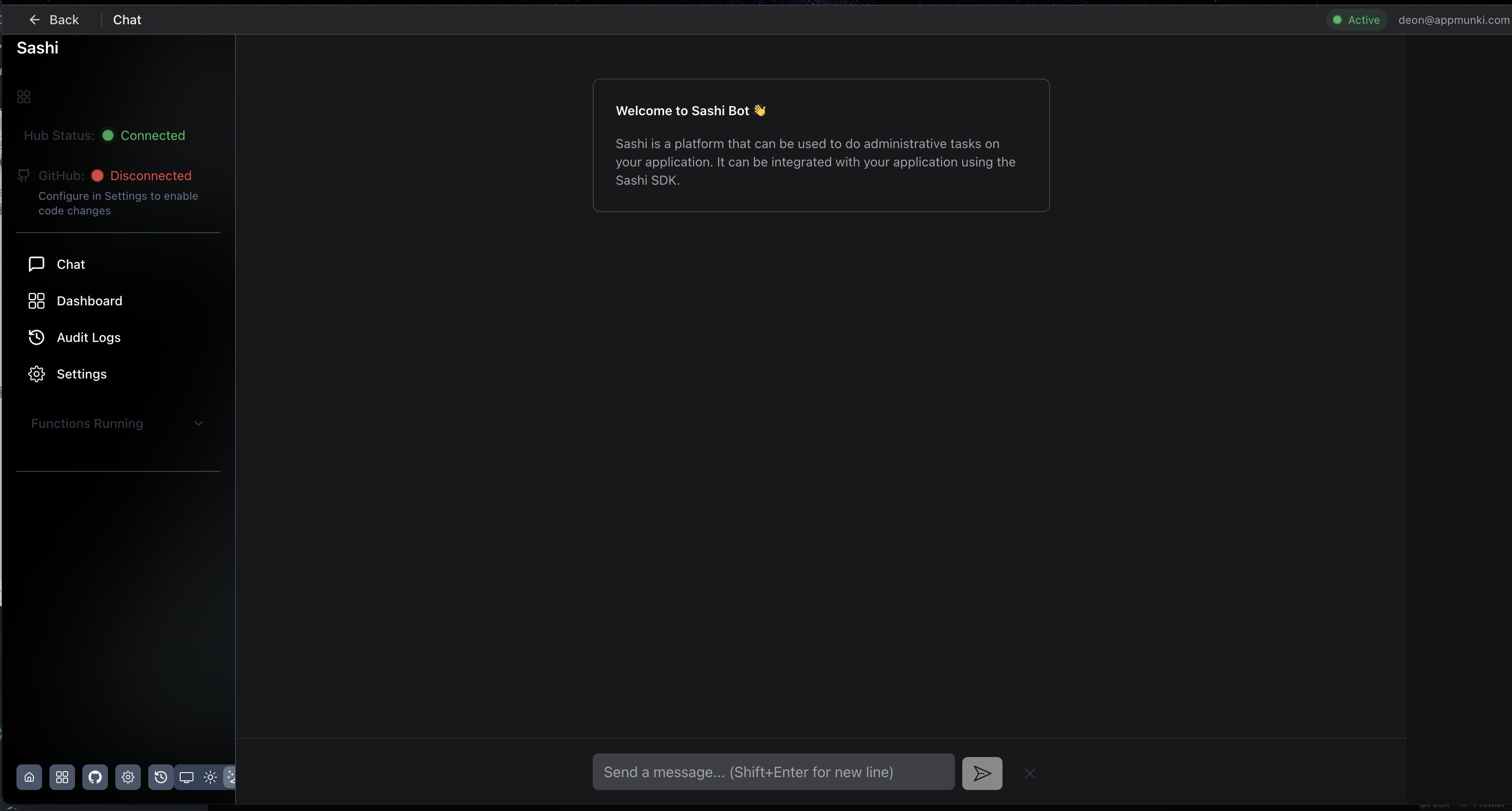 Sashi is now live screenshot 2