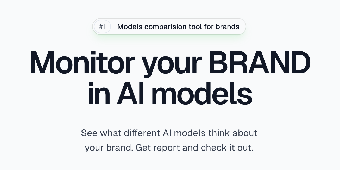 AI Brand Monitoring screenshot 1