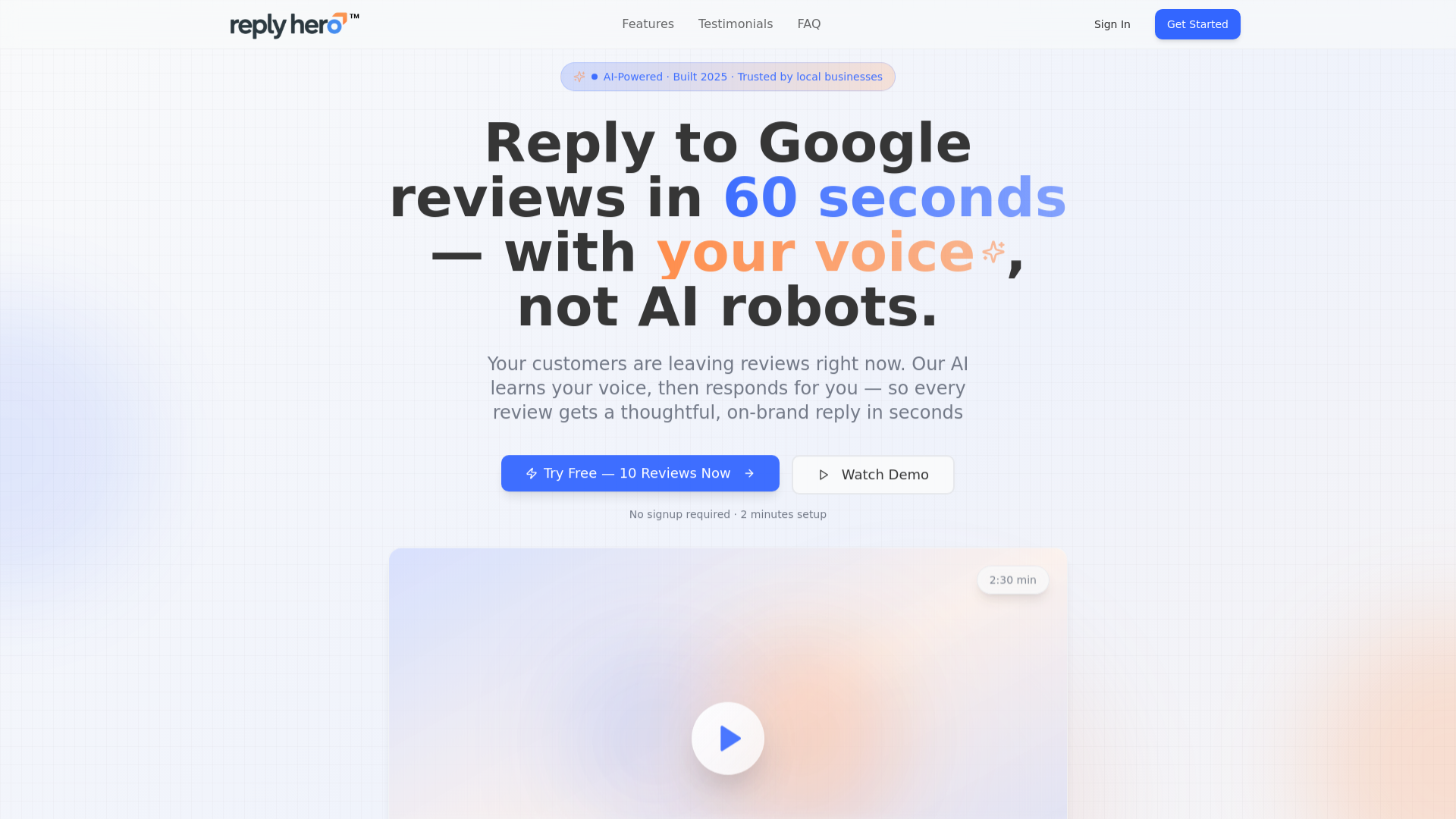 ReplyHero screenshot 1